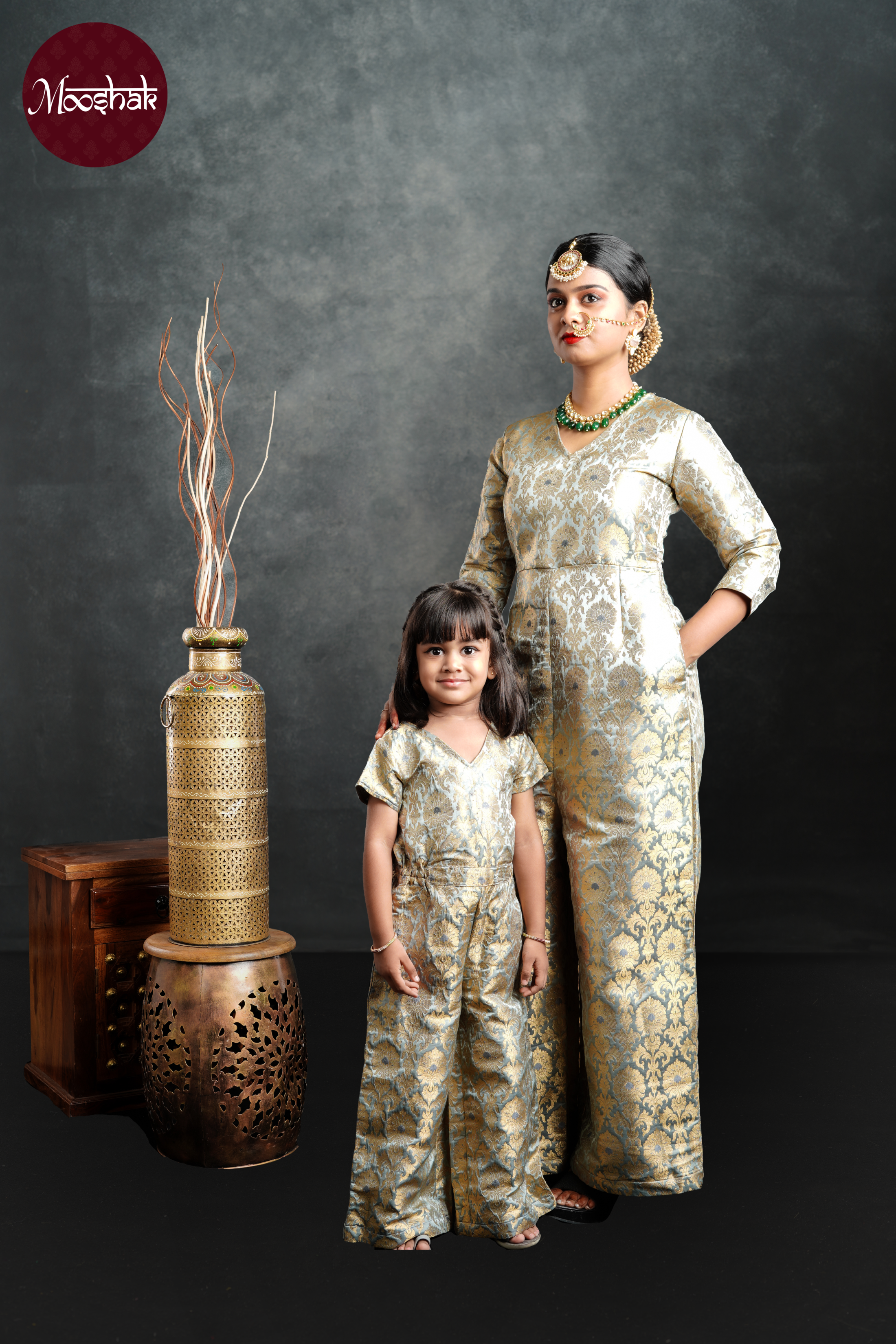 Mom And Daughter Jumpsuit